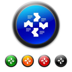 Flowchart icon on round buttons N27