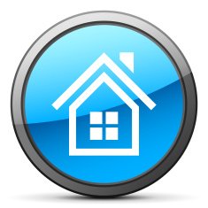 Home icon on a round button N57