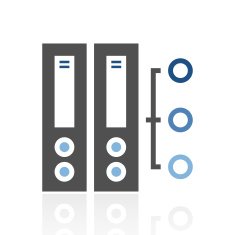 Computer Server icon on a white background N17