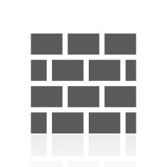 Wall icon on a white background N44