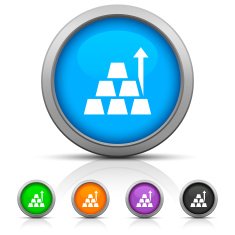 Gold icon on round buttons N2