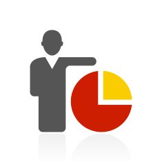 Businessman icon on a white background N136