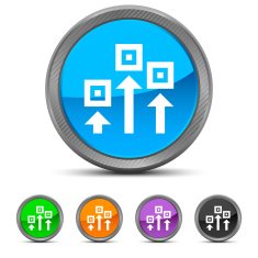 Logistics icon on circle buttons N15