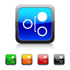 Flowchart icon on color buttons N21