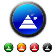 Pyramid icon on round buttons N9
