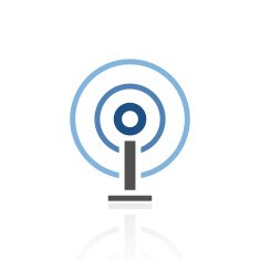 Antenna icon on a white background N3