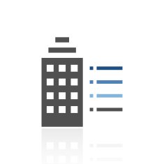 Office Building icon on a white background N63