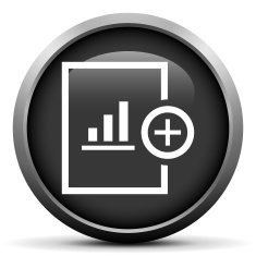 Document icon on a round button N145
