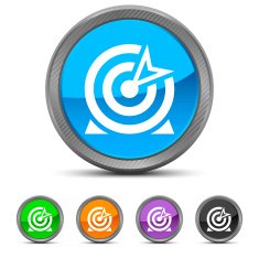 Target icon on circle buttons N19