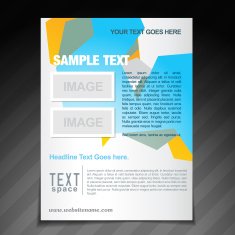 stylish brochure template