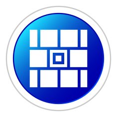 Wall icon on a round button N72