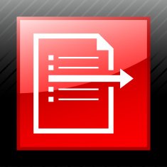 Document icon on a square button N66