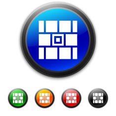 Wall icon on round buttons N15
