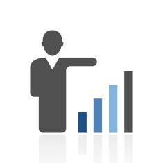 Businessman icon on a white background N144