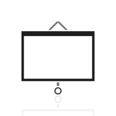 Presentation icon on a white background N34