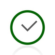 Clock icon on a white background N13