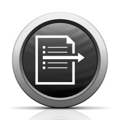 Document icon on a round button N154