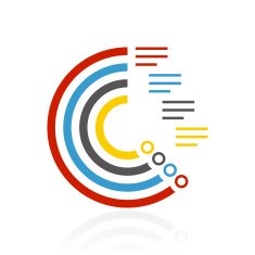 Radial Bar Chart icon on a white background N33