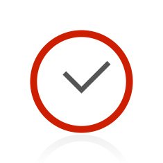 Clock icon on a white background N14
