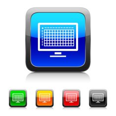 Computer icon on color buttons N7