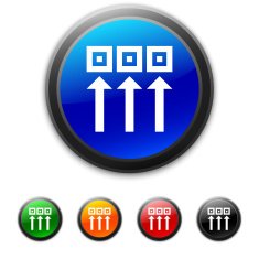 Logistics icon on round buttons N19