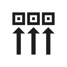 Logistics icon on a white background N69