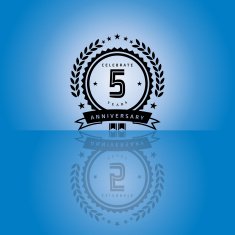 Five Years Anniversary emblem N2