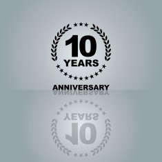 Ten Years Anniversary emblem N6