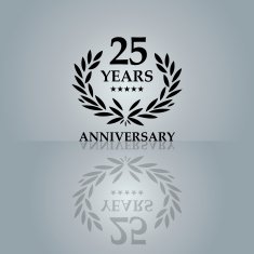 Twenty Five Years Anniversary Emblem N9