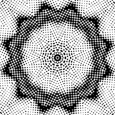 abstract black dot pattern background