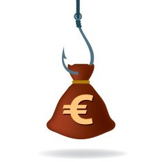 money bag icon vector
