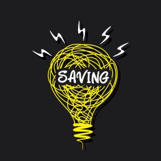 creative new idea saving concept design