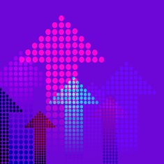 arrow pattern background