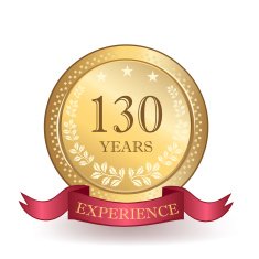 Hundred Thirty Years Experience Banner
