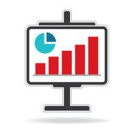 business presentation chart vector