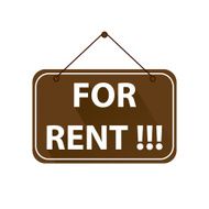 for rent badges icon vector