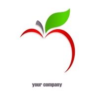 red apple logo