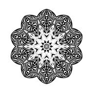 Mandala Floral ethnic abstract decorative elements N4