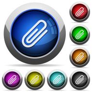 Attachment button set