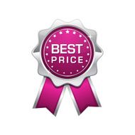 Best Price Pink Vector Icon Design
