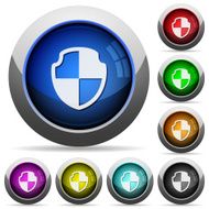 Shield button set