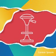 chair line icon N20
