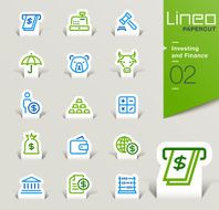 Lineo Papercut - Investing and Finance outline icons N2