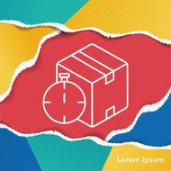 logistics freight line icon N10