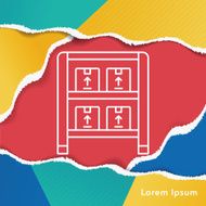 logistics freight line icon N12