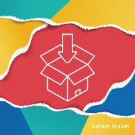 logistics freight line icon N18