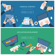 Concepts for financial report teamwork project management and application development N2