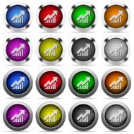 Graph icon set