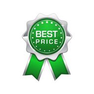 Best Price Green Vector Icon Design