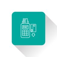 Credit card payment magnetic stripe reading